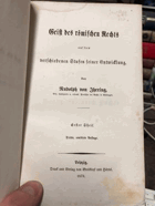 Geist des römischen Rechts auf den verschiedenen Stufen seiner Entwicklung. Erster Theil