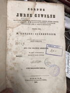 Corpus juris civilis. Pars tertia, Novellas et reliqua continens