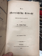 System... Das österreichische Erbrecht systematisch dargestellt. System des österreichischen ...