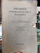 Prameny soukromého práva římského