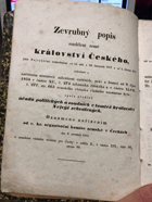 Zevrubný popis rozdělení země království Českého, ježto Nejvyšším rozhodnutím od 14. ...