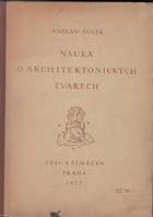 Nauka o architektonických tvarech