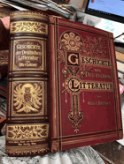Geschichte der Deutschen Litteratur. Mit 411 Text-Abbildungen und 50 teilweise mehrfarbigen Beilagen