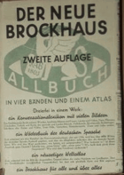 Der neue Brockhaus - Allbuch in vier Bänden und einem Atlas. Bd. I. A-E