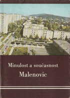 Minulost a současnost Malenovic
