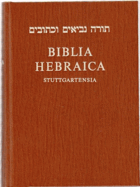 Biblia Hebraica Stuttgartensia. Tora nevî'îm û-_ketûvîm