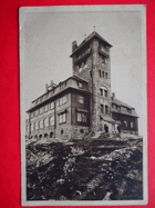 Ještěd - Jeschken - Jeschkenkoppe, Liberec - Reichenberg (pohled)