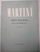Nový špalíček (Cyklus písní na texty moravské lidové poezie)