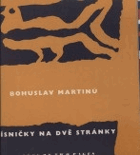 Písničky na dvě stránky = Songs on two pages - zpěv a klavír