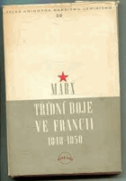 Třídní boje ve Francii 1848-1850