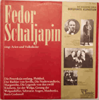 Fedor Schaljapin Singt Arien und Volkslieder