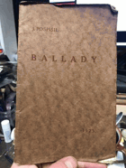 Ballady.