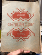 Stavitelské slohy - tabulky s textem. Díl I
