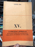 15 XV. Výroční zpráva českého státního reformního reálného gymnazia ve Znojmě
