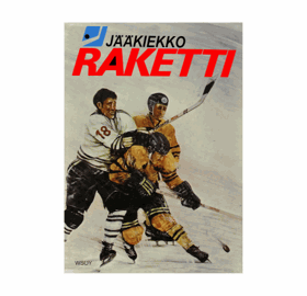 JÄÄKIEKKO RAKETTI (WSOY) - ILMAINEN TOIMITUS - !!!SIGNED Esko Paltanen!!!