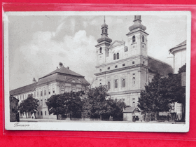 Trnava - Nagyszombat - Tyrnau, Slovensko, kostel (pohled)