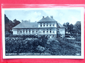 Humpolec -  Humpoletz, okres Pelhřimov, infekční pavilon okresní nemocnice (pohled)
