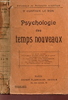 Psychologie des temps nouveaux