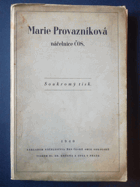 Marie Provazníková, náčelnice ČOS - sborník