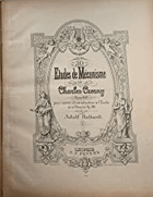 30 Etudes De Mecanisme - Op.849, Gebundene Ausgabe Ppbd Hlwn pour servir d'introduction a l'Ecole ...