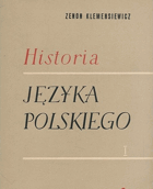 Historia języka polskiego. sv. I, Doba staropolska