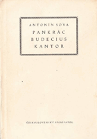 Pankrác Budecius, kantor - Quasi legenda ORIG. KOLOR. KRESBA CB V KNIZE + VŠECHNY KAMENORYTINY ...