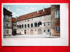 Praha - Prag - Prague, Starý Ungelt, dlouhá adresa (pohled)