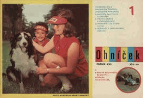 OHNÍČEK - ročník 25. Časopis československých dětí