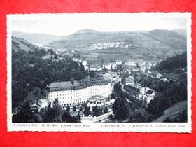 Jáchymov - Sankt Joachimsthal, okres Karlovy Vary, radonové lázně (pohled)