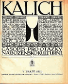 Kalich - časopis (revue) pro otázky nábožensko-kulturní
