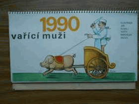 Vařící muži. Kalendář 1990