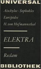 Elektra - Aischylos-Sophokles-Euripides
