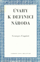 Úvahy k definici národa