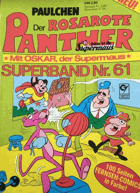Paulchen - Der Rosarote Panther - Mit OSKAR, der Supermaus - SUBERBAND Nr. 61