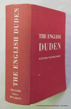 The English Duden - picture vocabularies in English with English and German indices