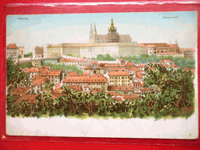 Praha - Prag - Prague, dlouhá adresa (pohled)