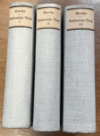 Goethes Italienische Reise DÍL I. - III. BAND I. - III.