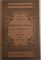Praktische Grammatik der Neupersischen Sprache