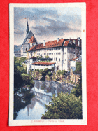 Český Krumlov - Böhmisch Krumau (pohled)