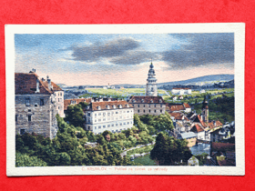 Český Krumlov - Böhmisch Krumau (pohled)