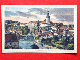 Český Krumlov - Böhmisch Krumau (pohled)