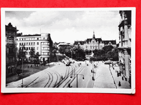Brno - Brünn, Lažanského náměstí, kostel sv. Tomáše (pohled)