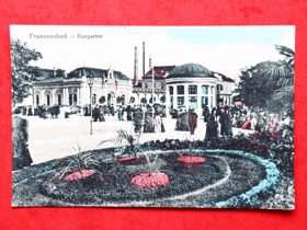Františkovy Lázně - Franzensbad, Kurgarten, okres Cheb (pohled)