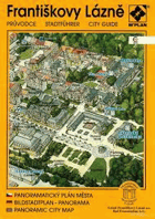Františkovy Lázně. průvodce , panoramatický plán města