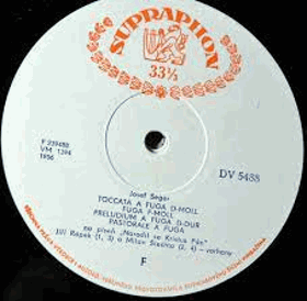 Toccata a Fuga D-Moll Fuga F-Moll