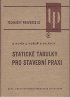 Statické tabulky pro stavební praxi