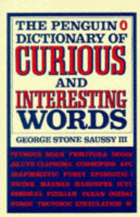 The Penguin dictionary of curious and interesting words