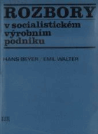 Rozbory v socialistickém výrobním podniku
