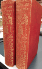 2SVAZKY 2VOLUMES The History of Pendennis - His Fortunes and Misfortunes, His Friends and His ...