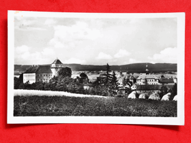 Rožmitál - Rosenthal, okrese Příbram. Zotavovací akce 1943 (pohled)
